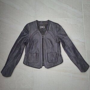 Zadig & Voltaire Vencia Lamb Leather Jacket Womens S\M